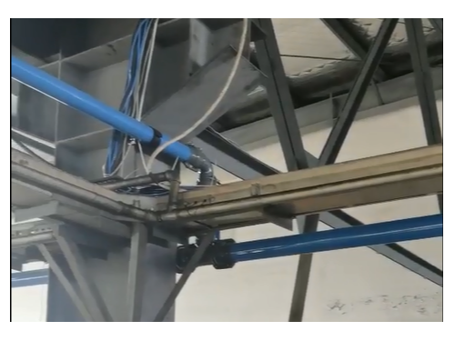 空壓機節(jié)能管道項目安裝完成！